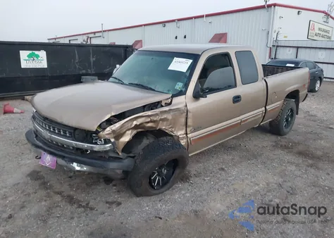 2001 Chevrolet Silverado 1500 Ls from USA, damaged, VIN 1GCEK19T91Z219054